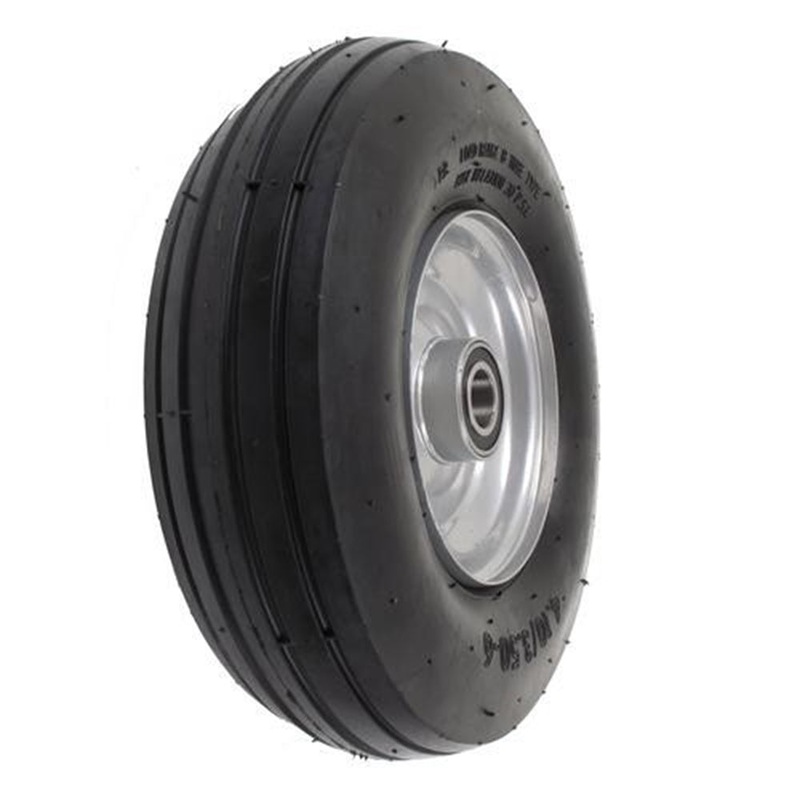 (1) New Complete Tire Assy For HAY Tedder's 4.10/3.50" X 6" GTS3