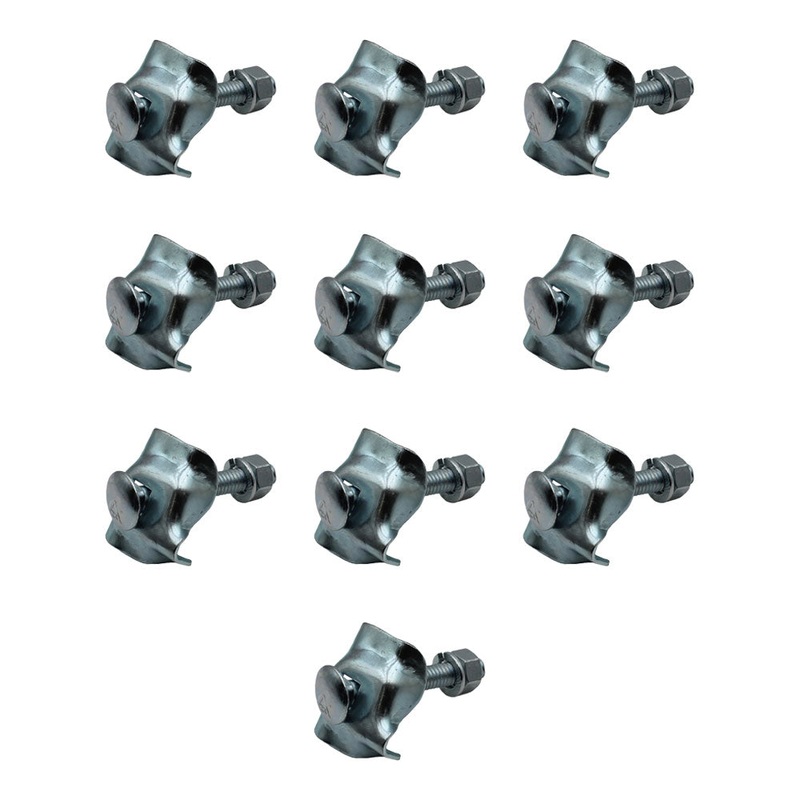 To fit Fits New Holland hay rake teeth hold down clips-10 pack 256 258 56 55 57