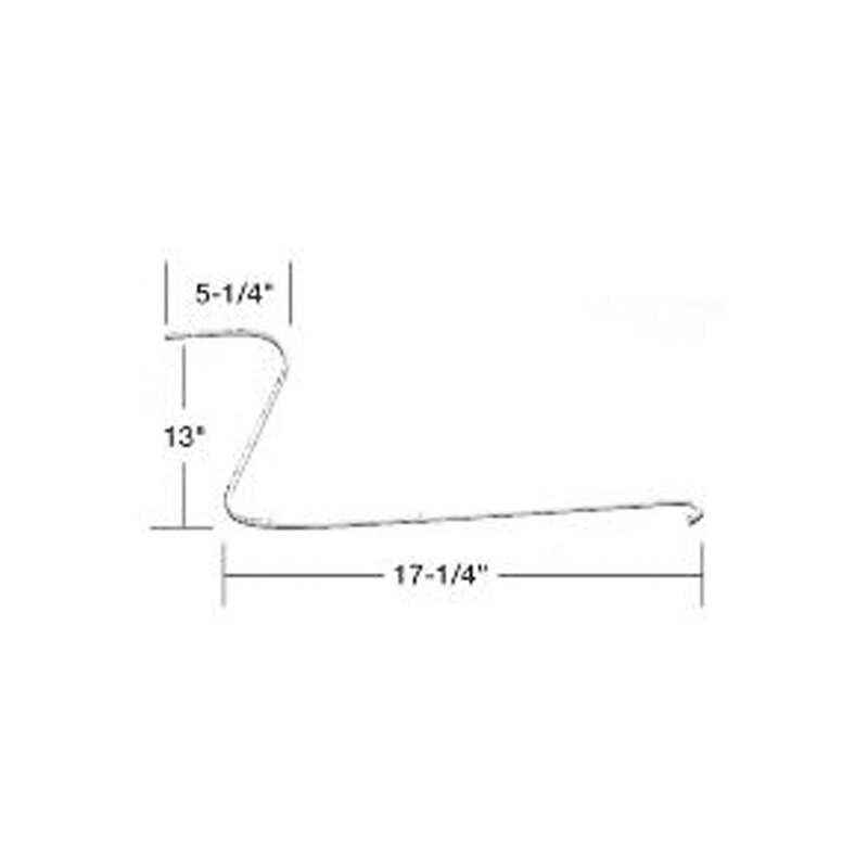 E-2299054 Rake Tooth fits Tonutti (RH)  P4-74, P5-79, RK90, RTP-10, RTP-8