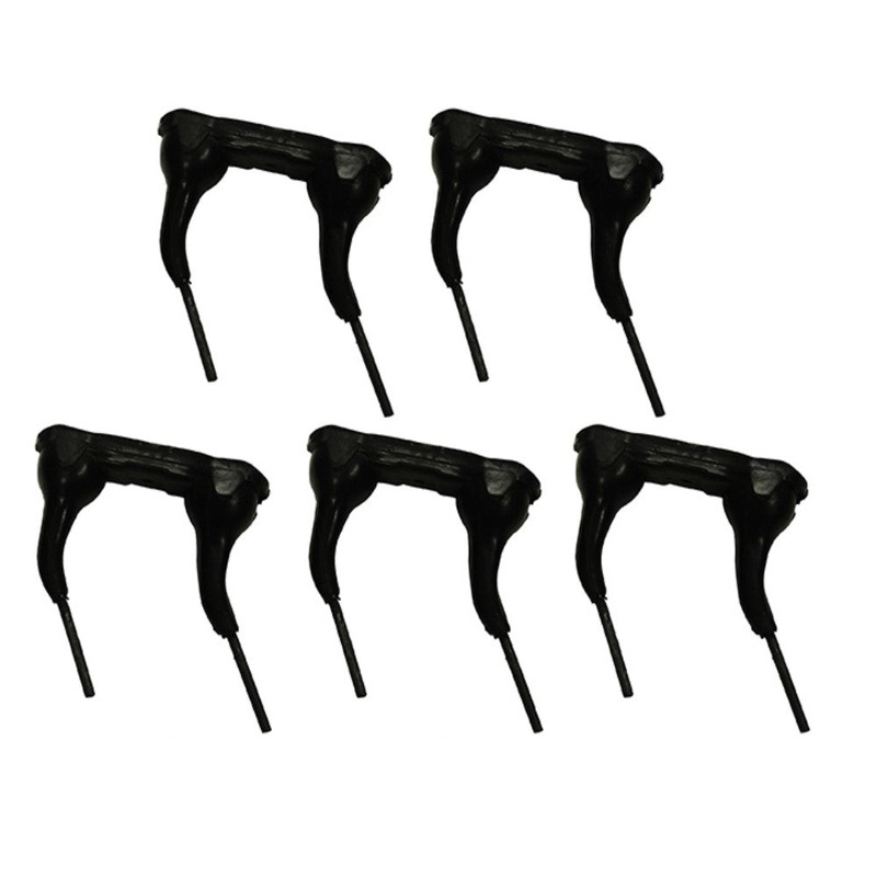 Five (5) Replacement Double Wire Rubber Rake Teeth 469RRT502 fits Darf Rakes