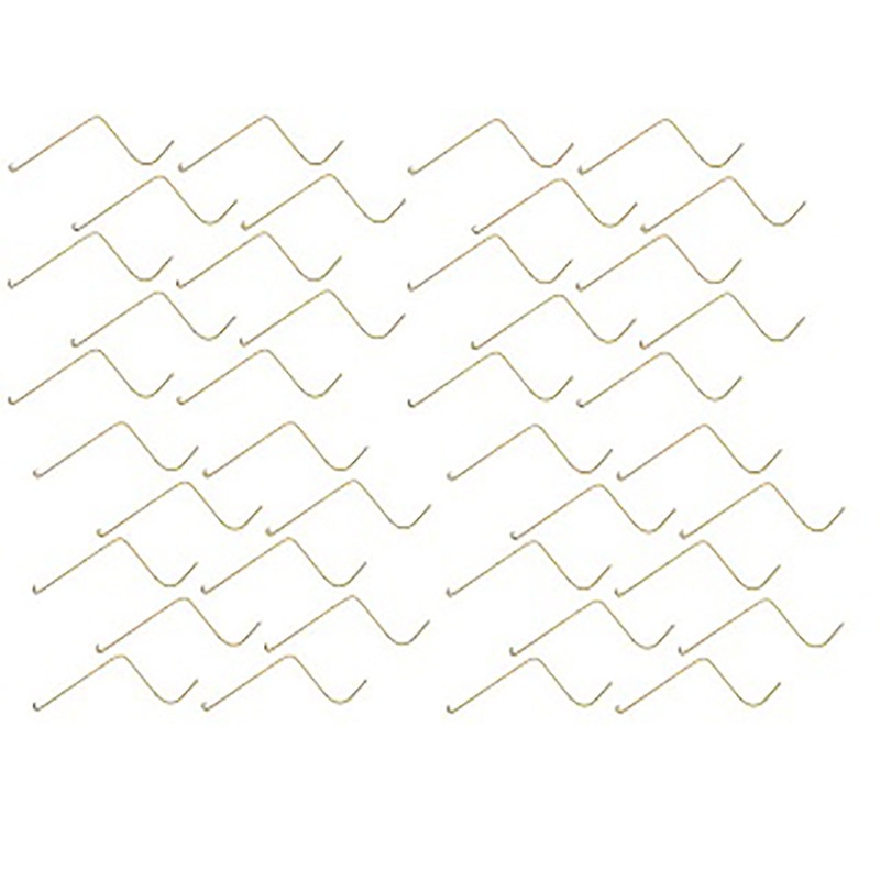 40 Wheel Rake Tines fits OTMA 6.5" x 11.5" x 15" Curved End w/ 0.262" Thick Wire