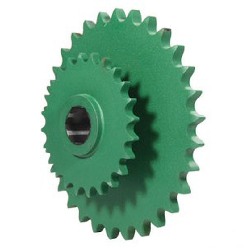 AE74598 Drive Double Sprocket 468 468S 568 24/30 Tooth Fits John Deere Round Bal