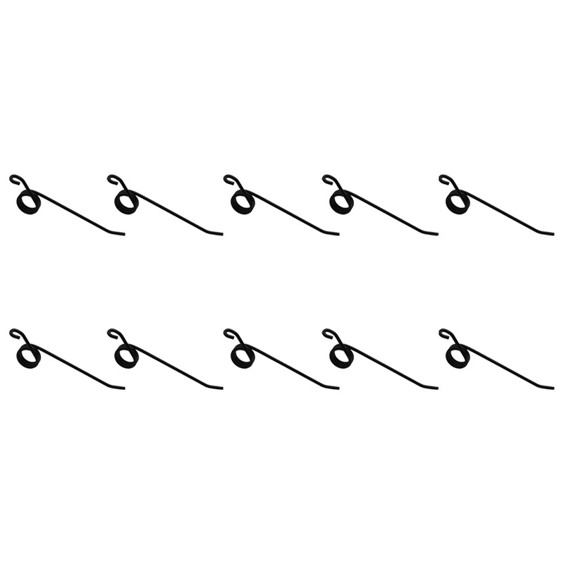 Ten Rake Teeth 7.25" Tine x 1.937" Coil OD MF-1C Wire Fits Massey Ferguson