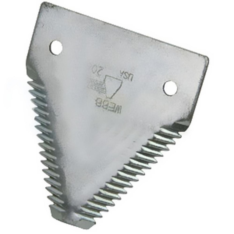 232-981 Overlap Chrome Xtra Heavy 11 Gauge Sabre Tooth for Hesston Twin Sickle
