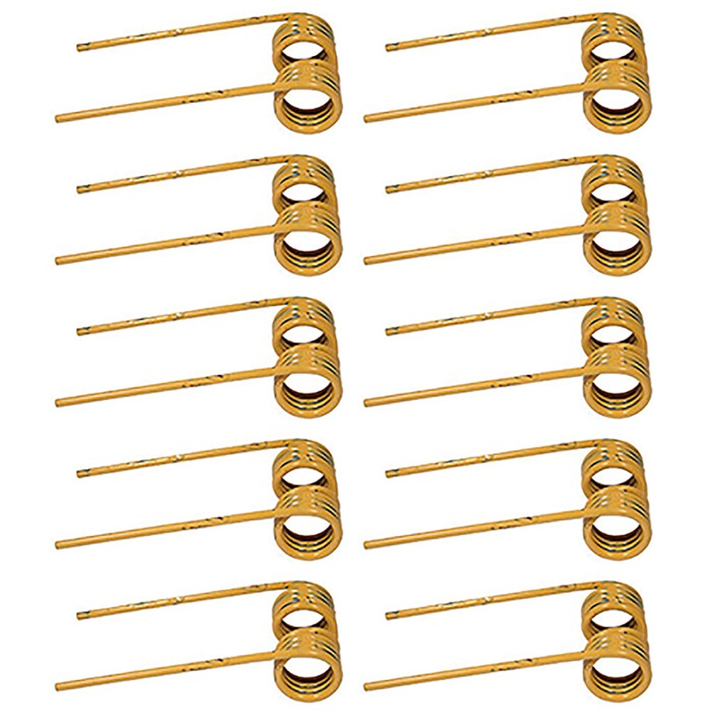 E67036 Set of 10 Baler Teeth Fits John Deere Round Baler 410 430 500 510 530