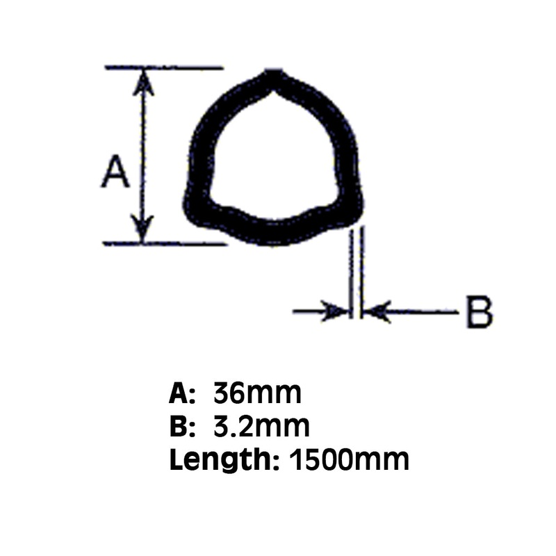 86511086 BP125051500 New Hay Tedder Outer Drive Tube Fits Ford New Holland