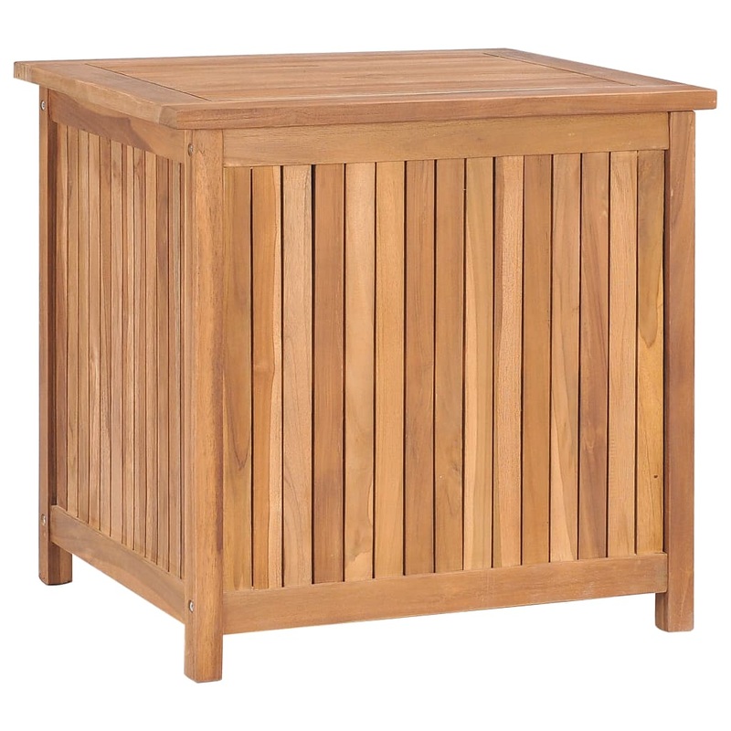 Bote de rangement de jardin 60x50x58 cm Bois de teck solide